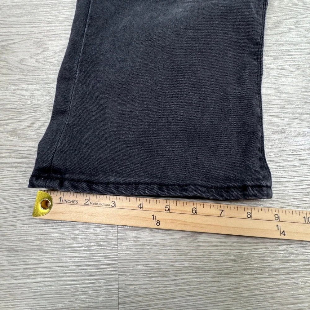 Hudson Women's Jeans Washed Black Size 16 Five Pocket Stretch Denim Pants